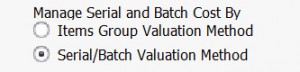 SAP Business One – 9.1 Overview – Valuation Method