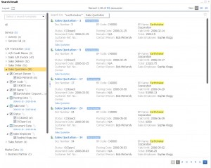 SAP Business One HANA - Enterprise Search…..the most powerful search facility available for SAP Business One