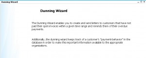 SAP Business One Dunning Wizard