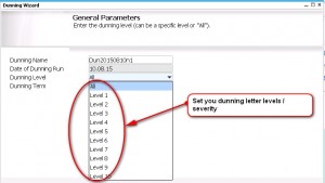 SAP Business One Dunning General Parameters