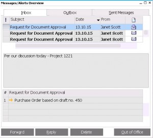 SAP Business One Workflow - Messages/Alerts Overview
