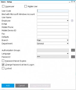 SAP Business One – Systems Admin Made Easy - Users Setup