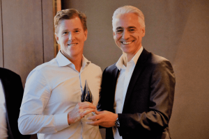 Brett Mundell Receives Sage Partner Award at the 2018 Roadshow