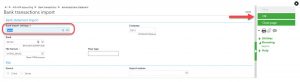 Import Bank statement into Sage X3 2