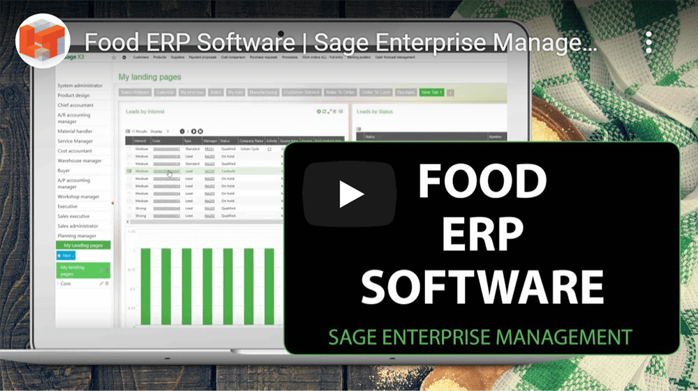 Food ERP Software