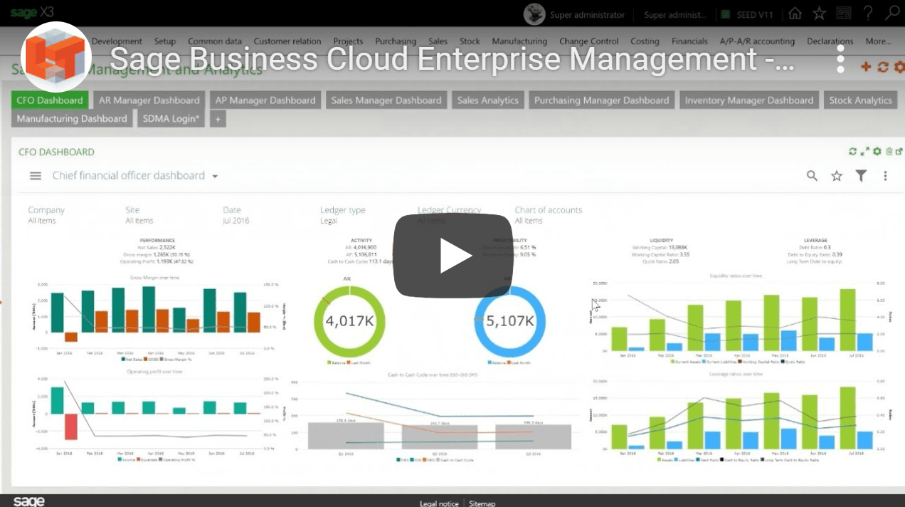 Sage Business Cloud X3