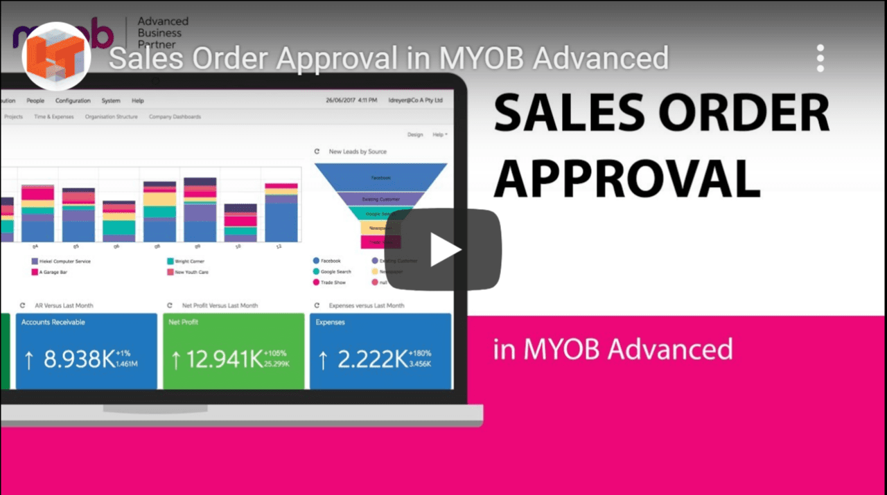 Myob Advanced Demonstration Leverage Technologies
