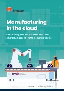 Manufacturing in a cloud ebook