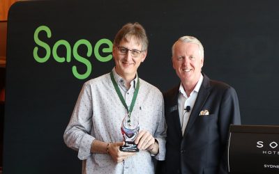 Leverage Technologies recognised for great customer service – winning multiple awards at the Sage Partner Kick-off