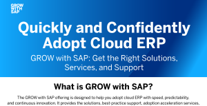 GROW with SAP Infographic
