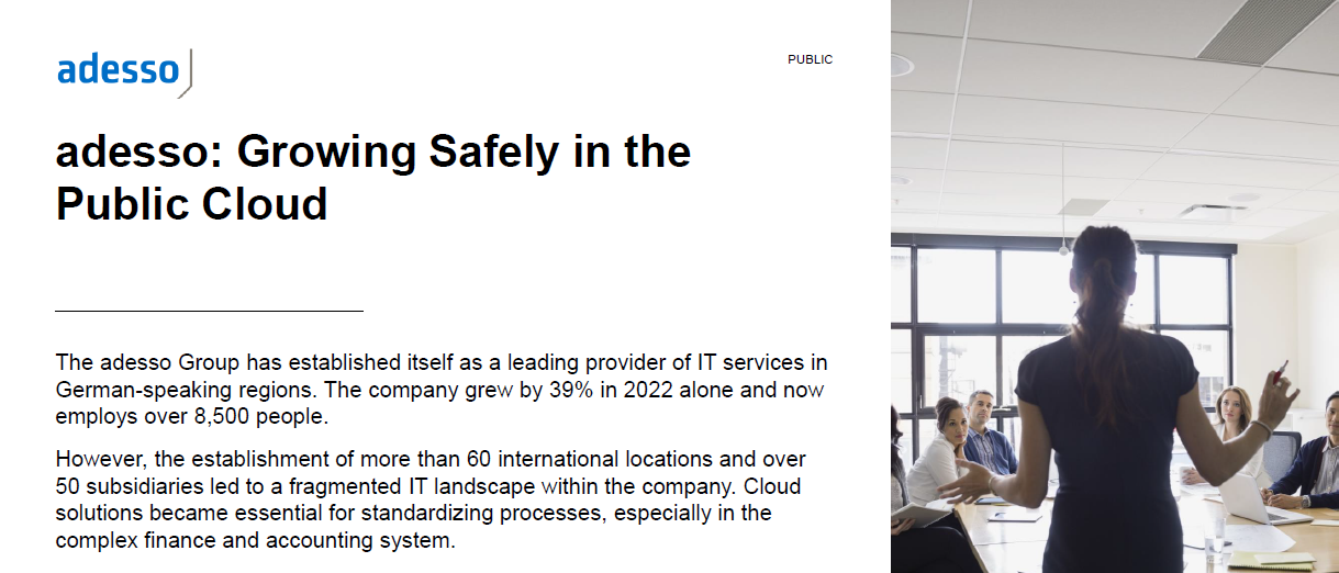 adesso-Growing Safely in the Public Cloud