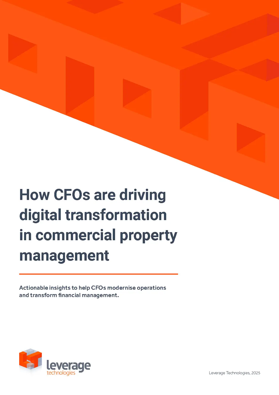 How CFOs are driving digital transformation in commercial property management