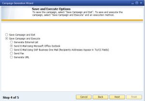 SAP Business One CRM – Marketing Campaign Management