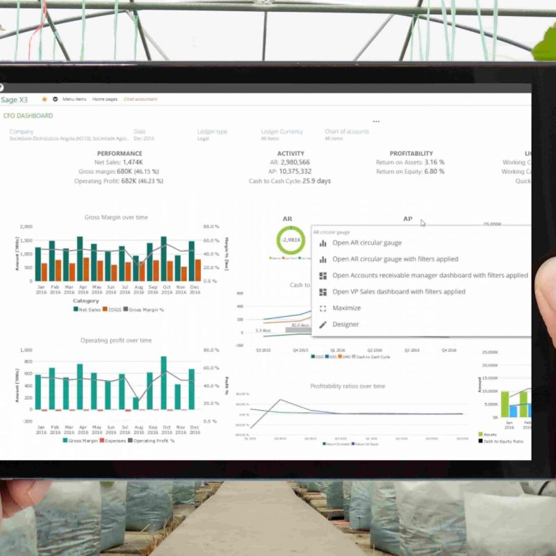 Sage ERP Software for Food Manufacturing companies