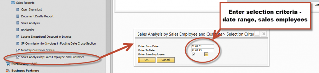 Sales analysis