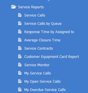 SAP Business One Services module – a complete solution for equipment and services management