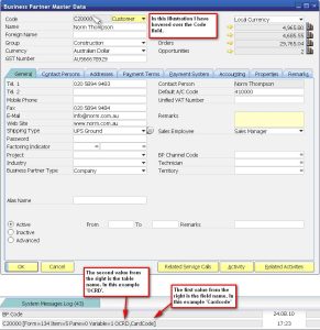Creating a SAP Business One SQL Query - Part One