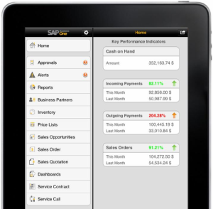 SAP Business One mobile app version 1.7 released.