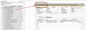 SAP Business One Version 9 – Purchase Order Requisitions