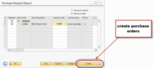 SAP Business One Version 9 – Purchase Order Requisitions