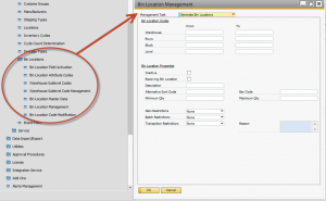 SAP Business One Version 9 – warehousing – Bin Locations / Multiple Bins