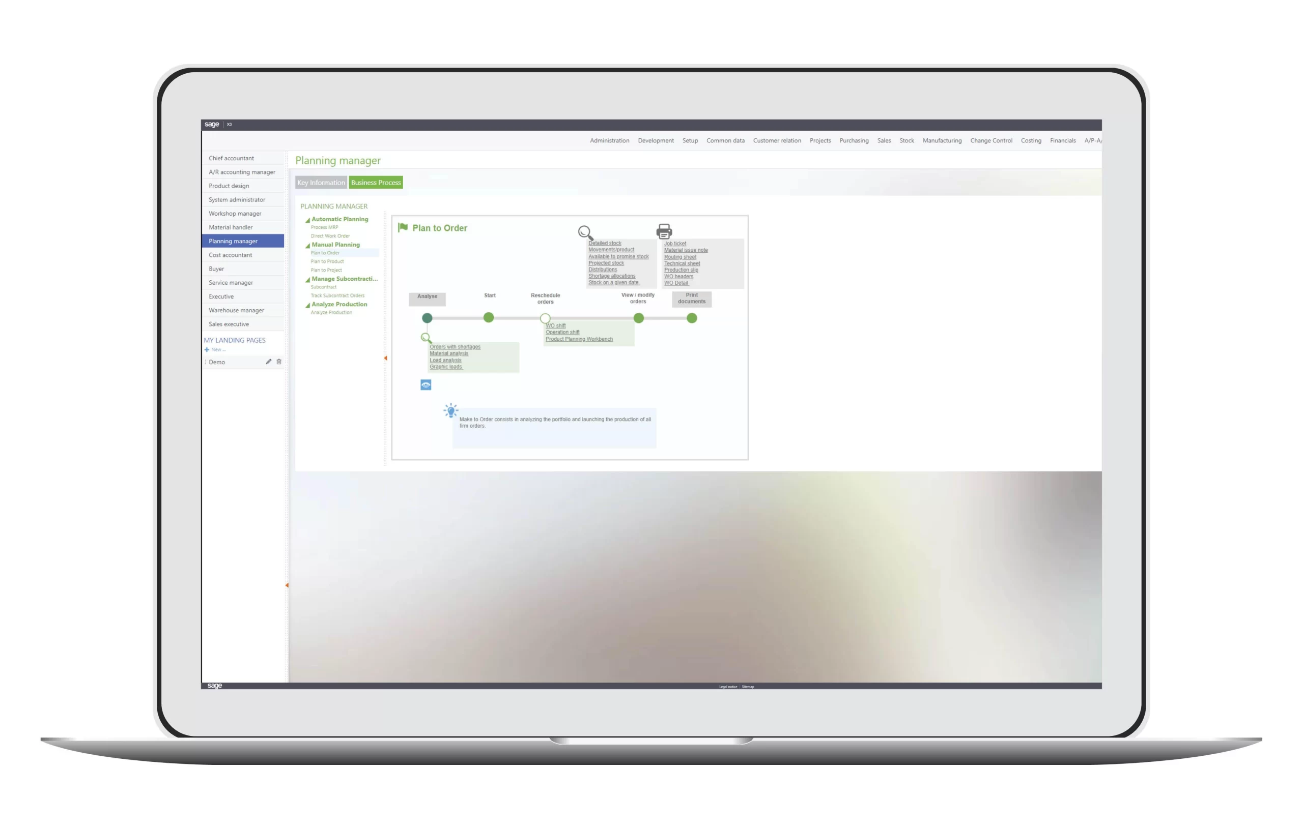 Configure To Order ERP Software Sage X3
