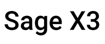 Sage X3 logo