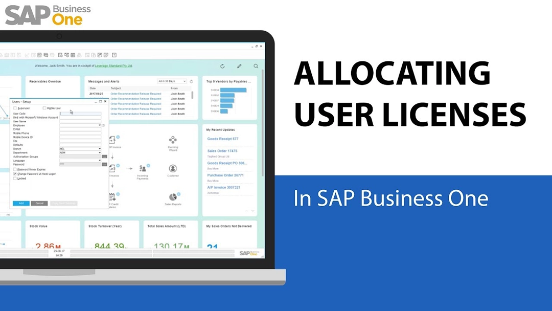 Allocating user licenses
