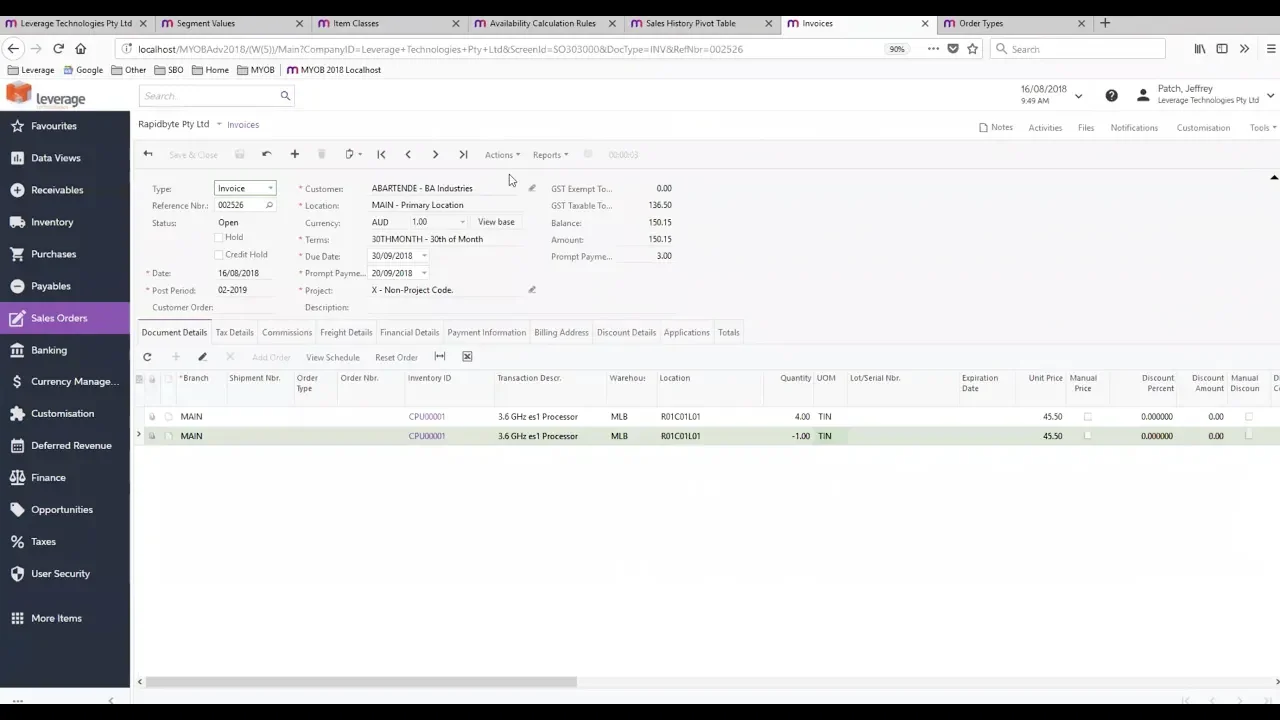 Distribution Module