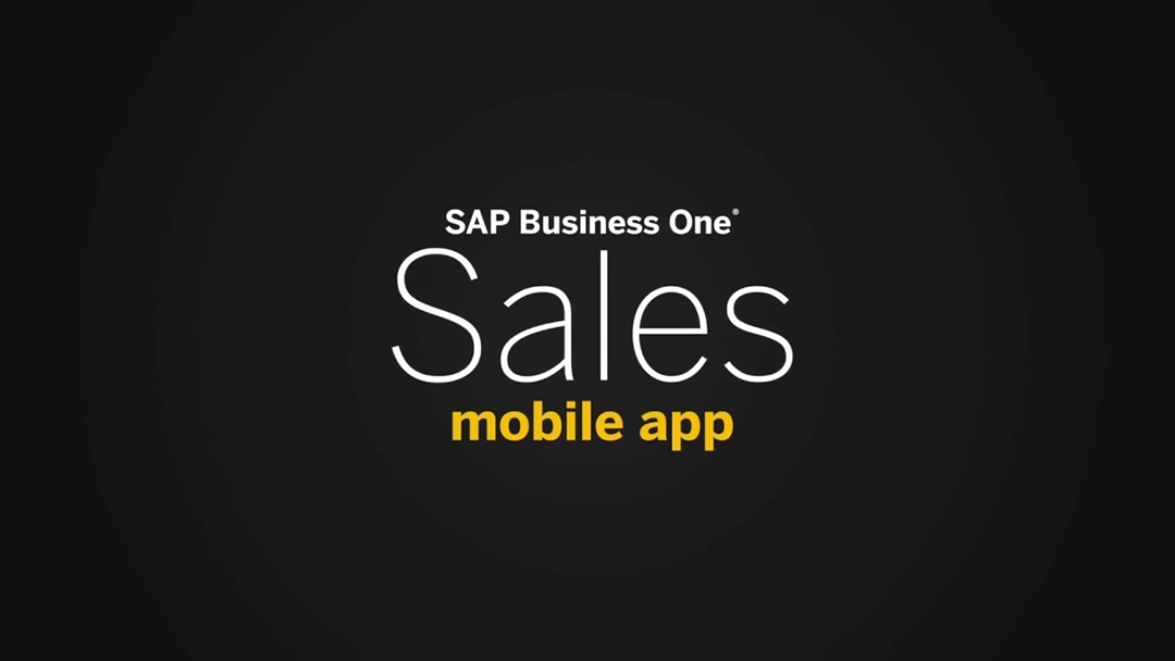 Mobile sales app