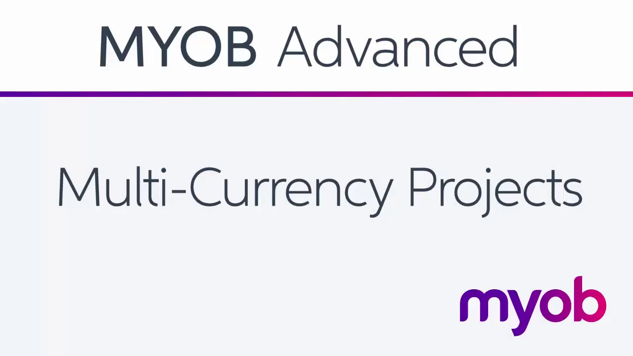 Multi Currency Projects