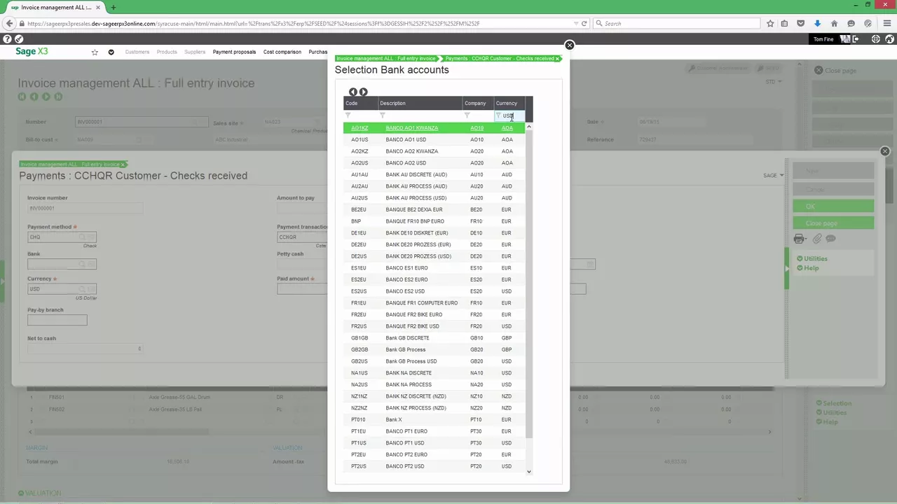 Oversee payment management