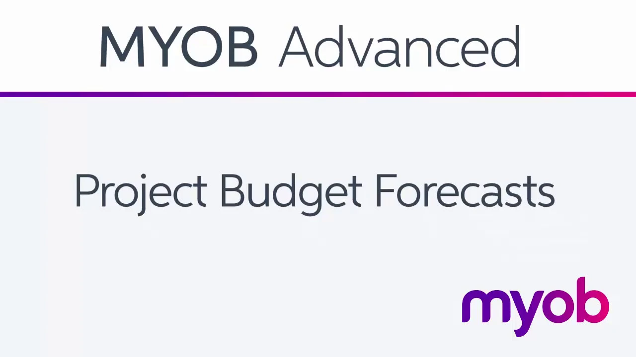Project Budget Forecasts