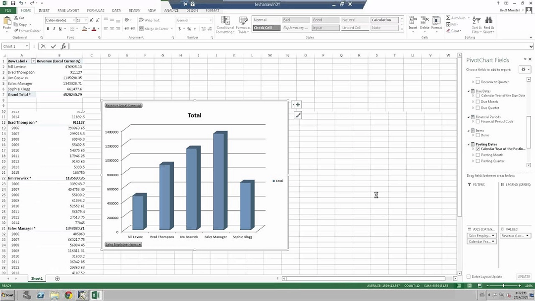 SAP B1 HANA interactive analysis and reporting
