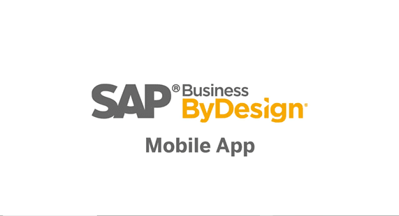 SAP business byd mobile app