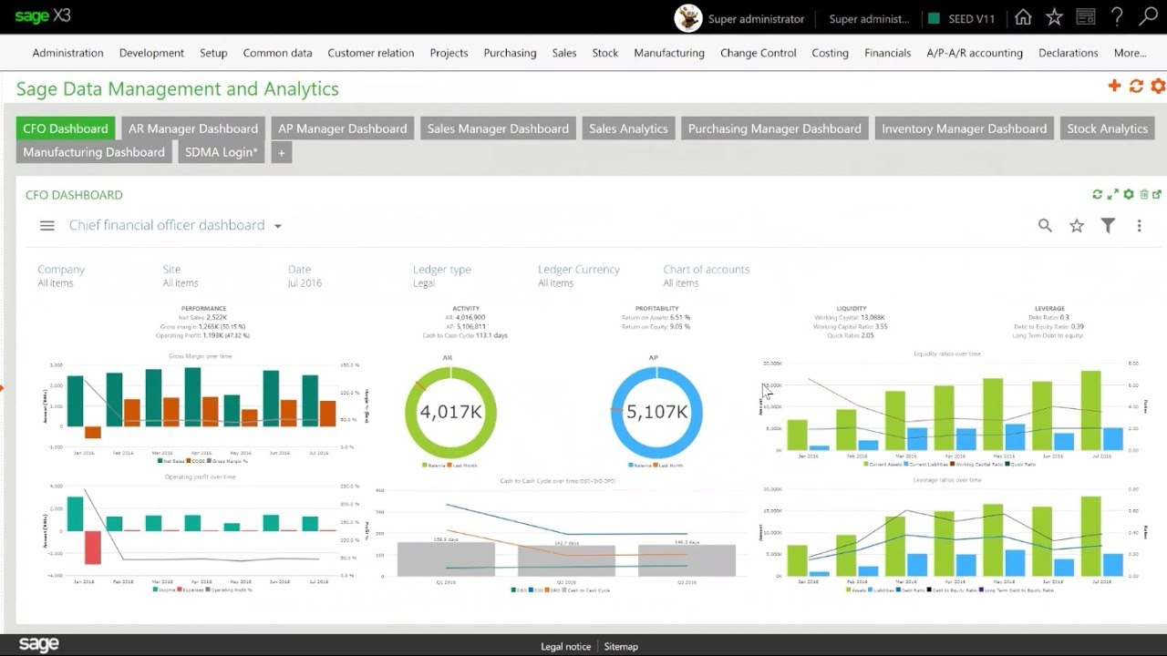 Sage X3 Business Cloud