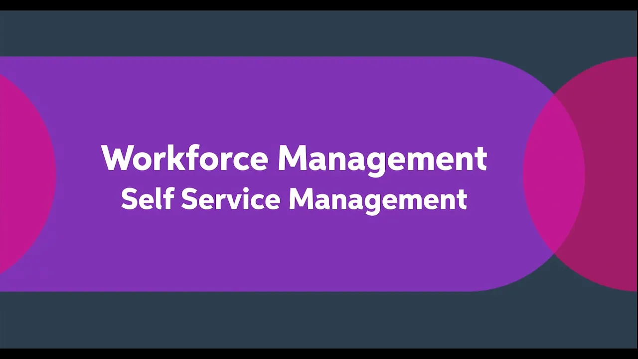 Self Service Management