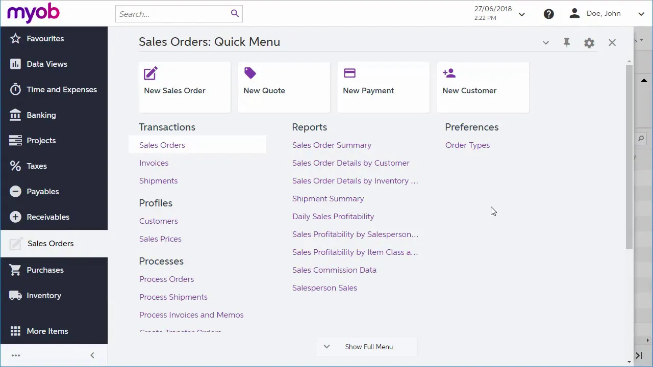 Streamline Sales Order Processing