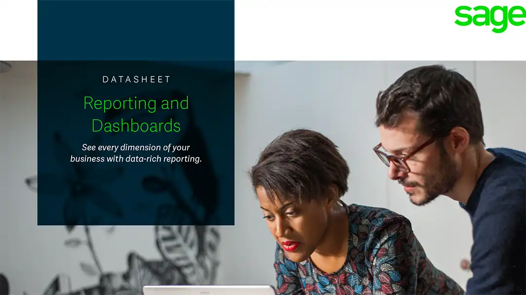 Sage Intacct - Reporting And Dashboards